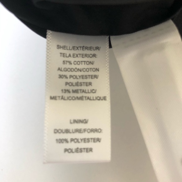 Loft metallic gold jacquard mini skirt Sz xxs - Picture 7 of 7